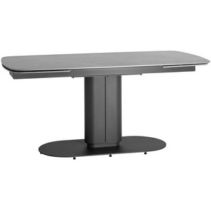 Изображение товара Стол с боковыми вставками на 10 персон обеденный Глория раскладной 170-250*90 керамика серая (прямоугольная столешница)