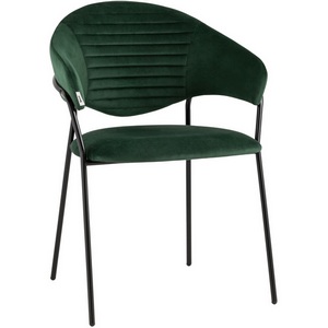 Изображение товара Стул Алексис велюр зелёный