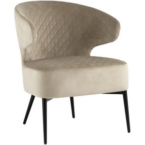 Изображение товара Кресло лаунж Royal велюр бежевый