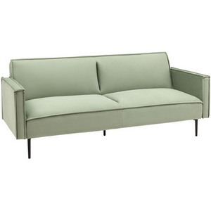 Изображение товара Диван прямой Кассель велюр светло-салатовый