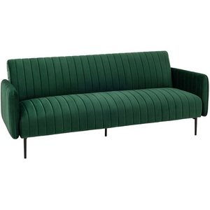 Изображение товара Диван прямой Дрезден велюр зелёный