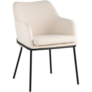 Изображение товара Стул Кози ткань букле молочный