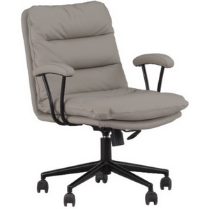 Изображение товара Кресло офисное - стул компьютерный с подлокотниками Torus серый