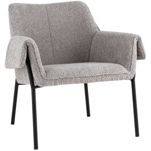 Изображение товара Кресло лаунж Бесс альпака серый