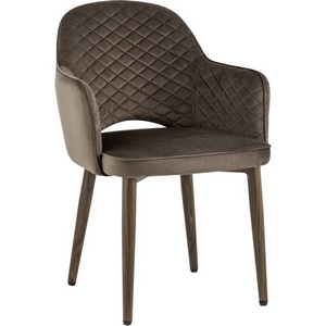 Изображение товара Стул Венера диамант велюр коричневый