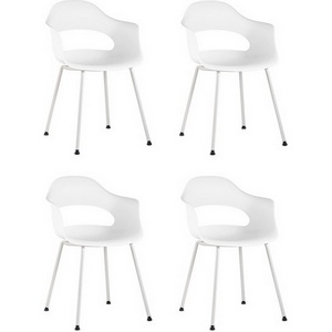 Изображение товара Стул Lady пластик белый 4 шт. (арт.)