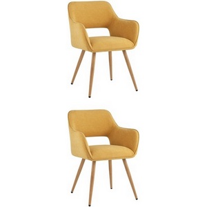 Изображение товара Стул Кромвель II желтый 2 шт (арт.)