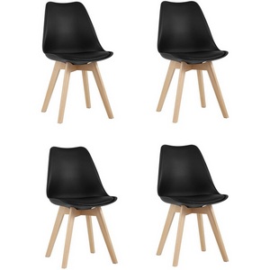 Изображение товара Стул FRANKFURT NEW черный 4 шт