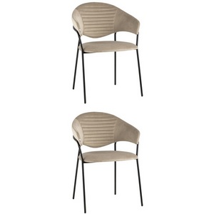 Изображение товара Стул Алексис велюр капучино 2 шт арт.