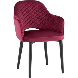 Изображение товара Стул Венера диамант велюр бордовый