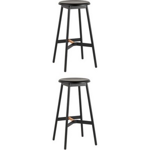 Изображение товара Стул барный Knobb черный 2 шт (арт.)