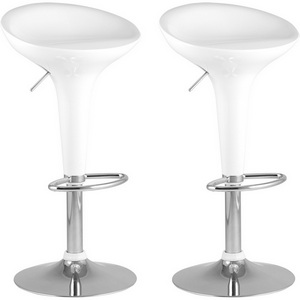 Изображение товара Стул барный Bomba (Бомба) белый 2 шт