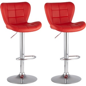 Изображение товара Стул барный PORSCHE красный 2 шт