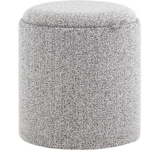 Изображение товара Пуф-столик с ящиком Хюгге XS букле серый,