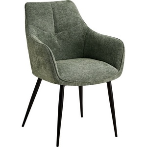 Изображение товара Стул обеденный Lynet рогожка серо-зеленый арт.