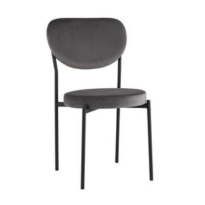 Изображение товара Стул обеденный Барбара велюр серый арт.