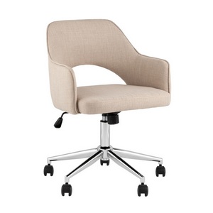 Изображение товара Кресло офисное Кларк рогожка бежевый арт.