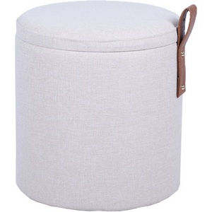 Изображение товара Пуф с ящиком Эркки рогожка XS белый арт.