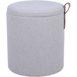 Изображение товара Пуф с ящиком Эркки рогожка S серый арт.