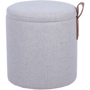 Изображение товара Пуф с ящиком Эркки рогожка XS серый арт.