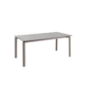Изображение товара Стол обеденный Varden раскладной 180-240х90 см керамика серый (прямоугольная столешница, 4 ножки)