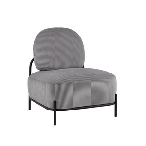 Изображение товара Кресло Стоун велюр рельефный светло-серый арт.