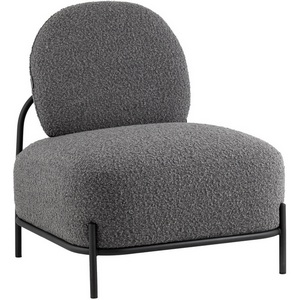Изображение товара Кресло Стоун new ткань букле тёмно-серый арт.