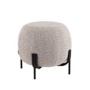 Изображение товара Пуф Флик new ткань букле серо-бежевый арт.