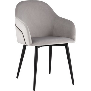 Изображение товара Стул Новел New велюр светло-серый арт.