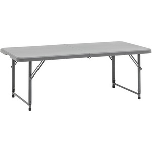 Изображение товара Стол-чемодан складной 152*74*74 серый арт.УТ000040165