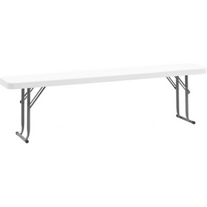 Изображение товара Скамейка складная 152*25*42 см серая арт.УТ000040167