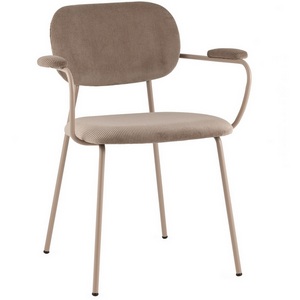 Изображение товара Стул Кэрол коричневый бежевые ножки арт.
