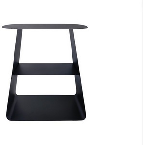 Изображение товара Журнальный столик с полкой Yvaine металл белый УТ000040316 (квадратная столешница)