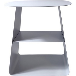 Изображение товара Журнальный столик с полкой Leyre металл зеленый УТ000040309 (квадратная столешница)