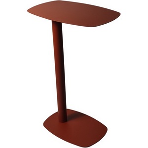 Изображение товара Журнальный столик Eanna L металл коралловый УТ000040330 (прямоугольная столешница)