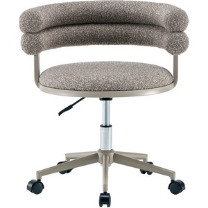 Изображение товара Кресло офисное с глубиной сиденья 55 см Ponty светло-серый серые ножки УТ000040476