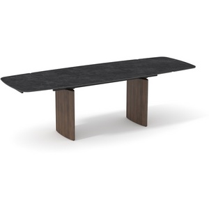 Изображение товара Стол обеденный Астарта раскладной 180-260х90 см керамика темная