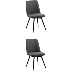 Изображение товара Стул Flatt вращающийся темно-серый 2 шт. арт.