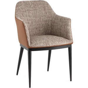 Изображение товара Стул Бриф SN велюр молочный каркас белый муар, 4шт./уп. арт.УТ000040892