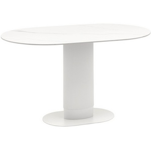 Изображение товара Стол обеденный Mystery 130х80 см белый керамика