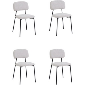 Изображение товара Стул Chao светло-серый черные ножки 4 шт. арт.