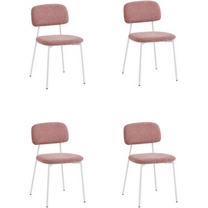 Изображение товара Стул Chao розовый белые ножки 4 шт. арт.