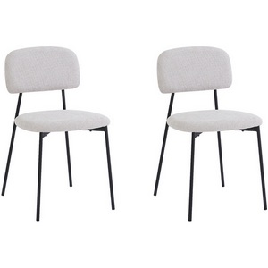 Изображение товара Стул Chao светло-серый черные ножки 2 шт. арт.