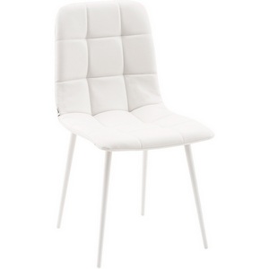 Изображение товара Стул Одди NEW экокожа белый белые ножки арт.