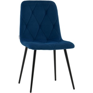 Изображение товара Стул Одди Diamond велюр синий арт.