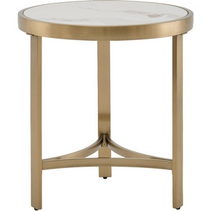 Изображение товара Журнальный столик Адриана 50*50 см светлая керамика арт.