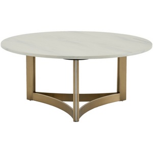 Изображение товара Журнальный столик Кассия 90*90 см светлая керамика арт.