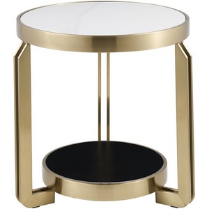 Изображение товара Журнальный столик Калисто 55*55 см светлая и темная керамика арт.