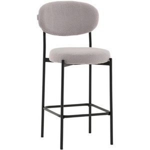 Изображение товара Стул полубарный Бриф DD букле светло-серый арт.