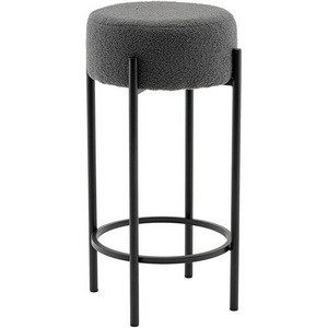 Изображение товара Стул барный Беккет букле темно-серый арт.
